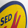 Chevrolet OK Used Cars Oversized Metal Sign (40")